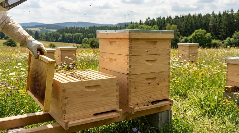 벌통에 적합한 상자를 선택할 때 어떤 요소를 고려해야 할까요? 벌통을 건강하고 쉽게 최적화하세요