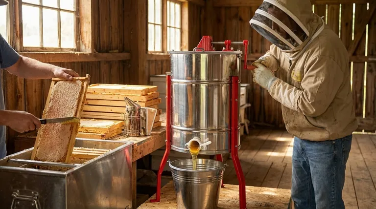 How do beekeepers harvest honey from the honey super? A Step-by-Step Guide to Efficient Extraction