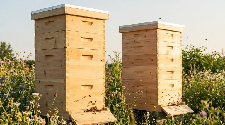 What are the advantages of using a combination of deep and medium boxes in beekeeping? Optimize Hive Management & Honey Production