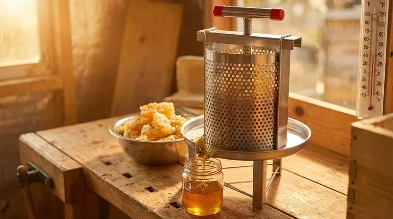 꿀 압착기 사용을 위한 권장 조건은 무엇인가요? 최적의 꿀 추출 달성