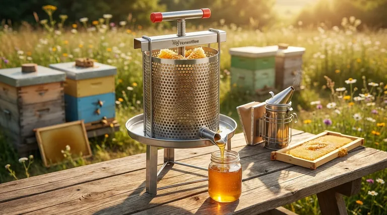 便携式压蜜机有哪些优势?为您的蜂场解锁灵活性