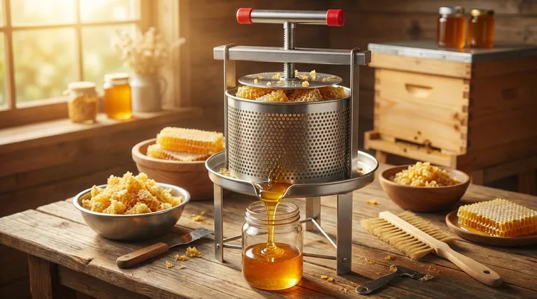 양동이 꿀 압착기를 작동하는 단계는 무엇입니까? 소규모 양봉가를 위한 간단한 가이드