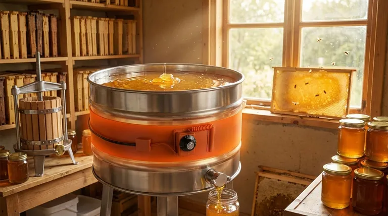 프레스에서 꿀을 가열할 때 권장되는 온도는 얼마입니까? 품질을 보존하고 수율을 극대화하세요