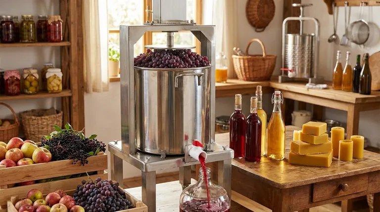 꿀 추출 외에 꿀 압착기는 어떤 용도로 사용될 수 있나요? 양봉장을 위한 다용도 도구