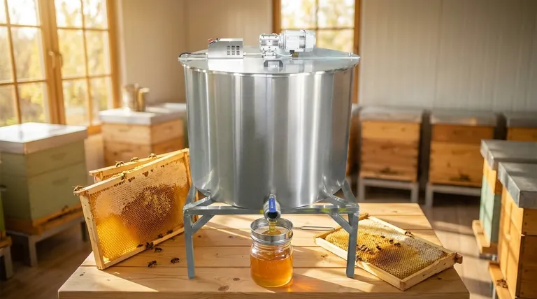 꿀 압착기는 추출된 꿀의 품질을 어떻게 보장하나요? 순도 및 풍미 보존