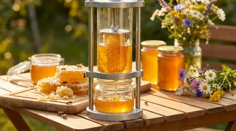 ما هي فوائد طريقة الاستخلاص اللطيفة في مكبس العسل؟ الحفاظ على جودة العسل الخام ورفاهية النحل