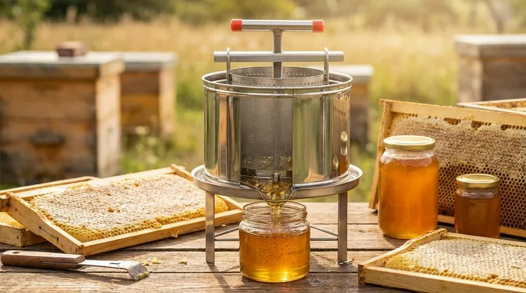 허니 프레스는 필터링을 어떻게 처리하나요? 순수한 꿀을 위한 간단한 올인원 솔루션
