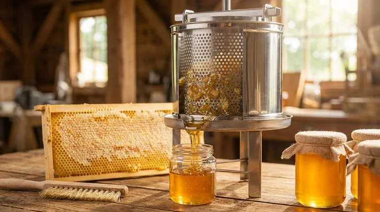 ما الذي يجعل مكبس العسل (Honey Press) أداة قيمة لعشاق العسل ومربي النحل؟ افتح آفاق جودة وعائد عسل فائق