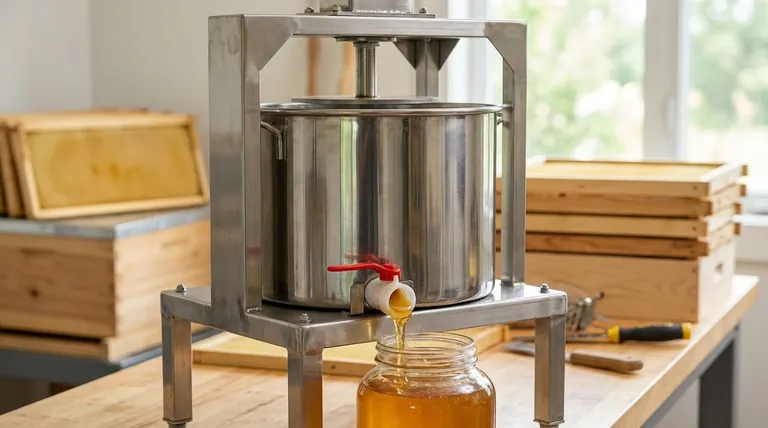 ما هي الميزات الرئيسية لمكبس العسل المصنوع من الفولاذ المقاوم للصدأ؟ زيادة الإنتاجية وضمان النقاء