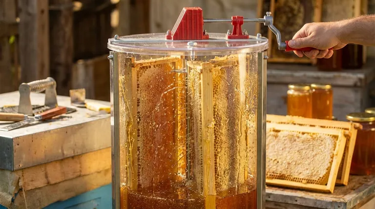 꿀 추출기에서 벌집 프레임을 얼마나 오래 돌려야 하나요? 완벽한 추출을 위한 양봉가의 가이드