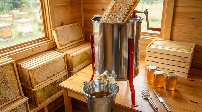 Какая машина используется для извлечения меда из рамок? Руководство по медогонкам и методам сбора урожая