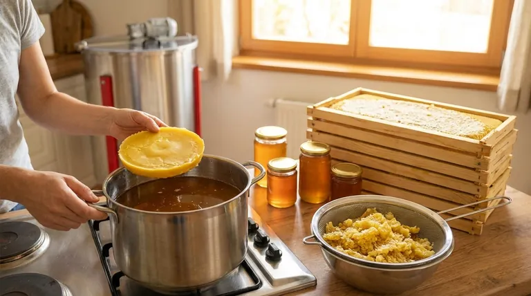 How do you separate honey from wax at home? A Simple Guide to Zero-Waste Harvesting