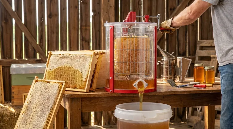 수동 추출기로 꿀을 추출하는 데 얼마나 걸리나요? 취미 양봉가를 위한 가이드