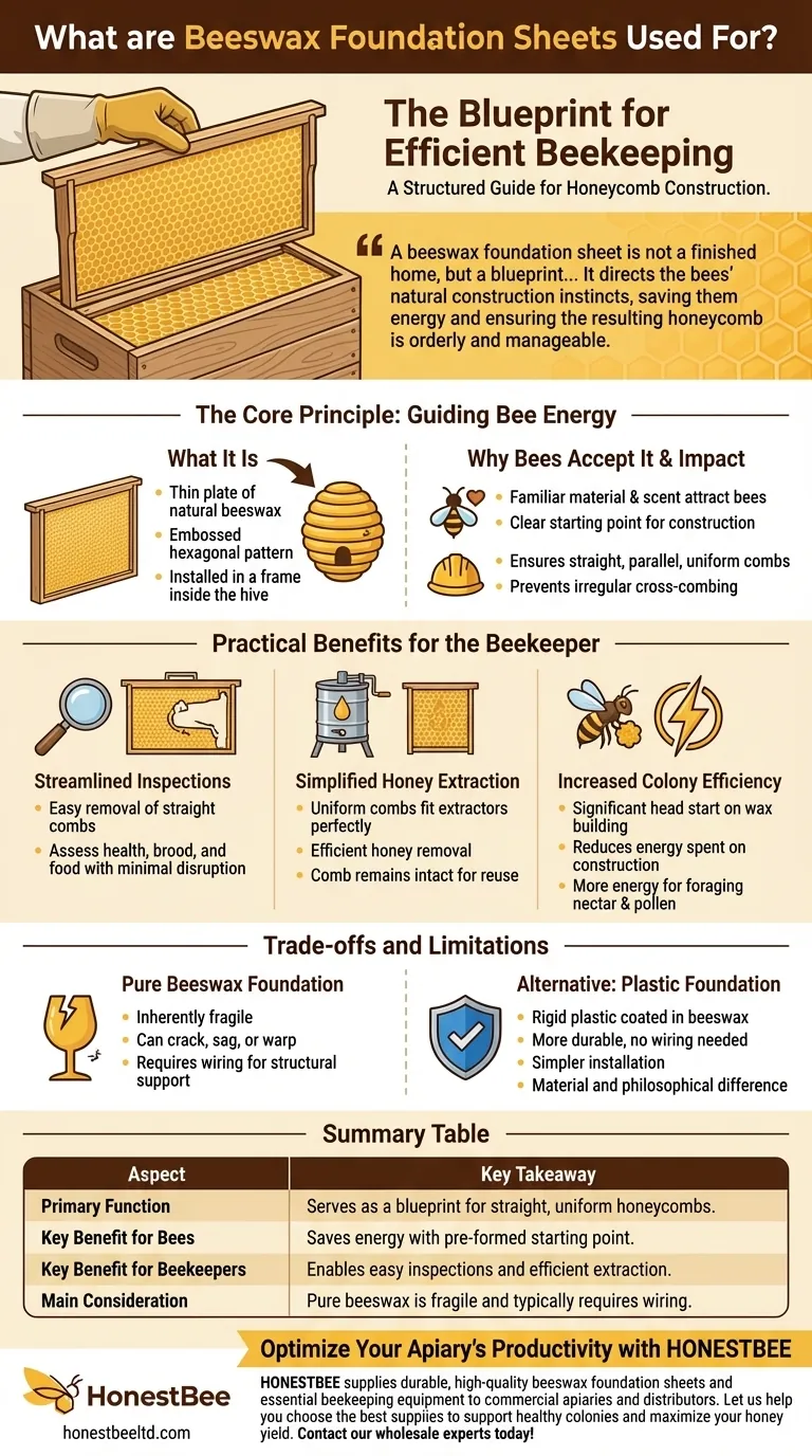 蜜蝋の巣礎板は何に使われますか？効率的な巣箱管理のためのガイド ビジュアルガイド