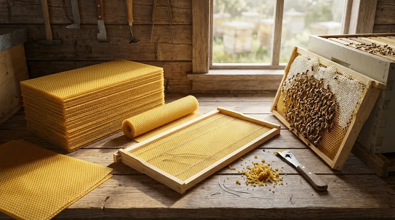 Para que servem os favos alveolados de cera de abelha? Um Guia para uma Gestão Eficiente da Colmeia