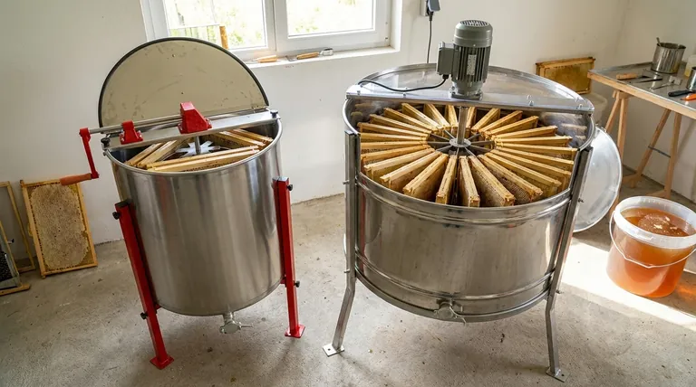 What is the difference between tangential and radial honey extractors? Choose the Right Tool for Your Scale