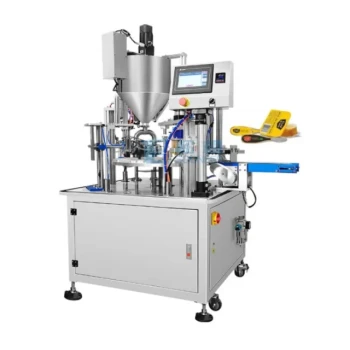Precision Automated Packaging Turntable Honey Spoon Filling Sealing Packing Machine