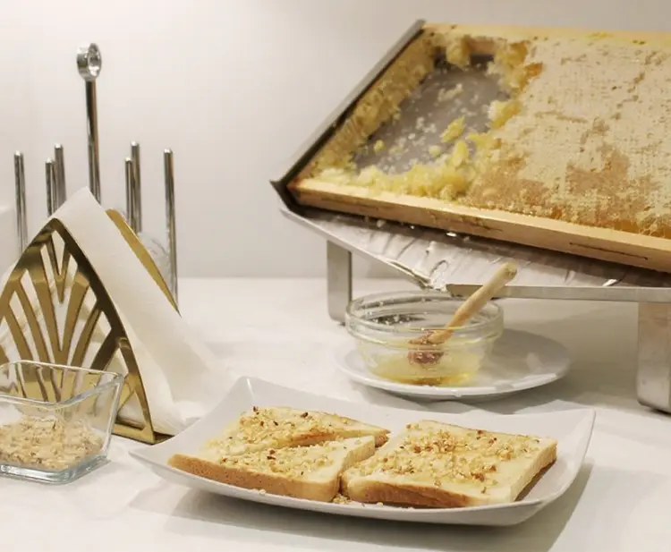 Honeycomb Display Stand