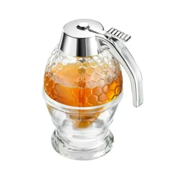 Honeycomb Style Drip Free Honey Dispenser
