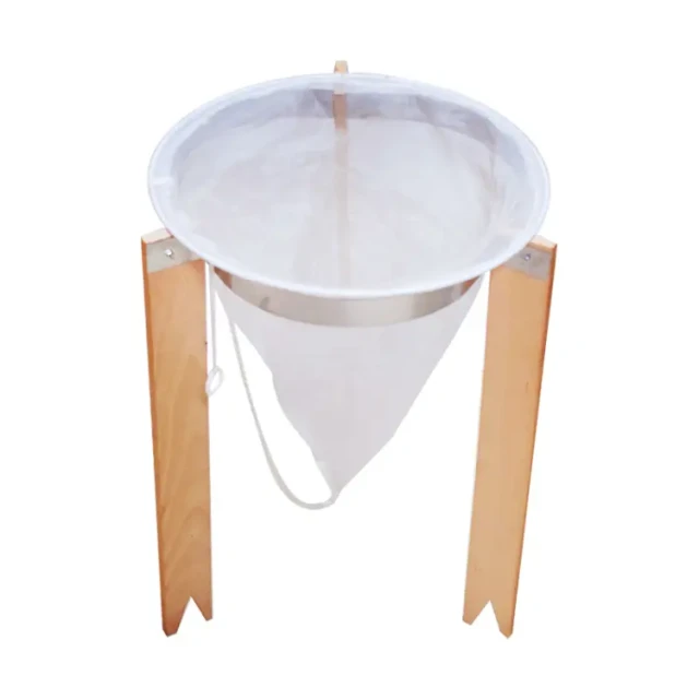 Professional Honey Filter with Tripod Support Stand