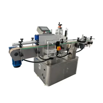 Automatic In-Line Round Bottle Labeling Machine