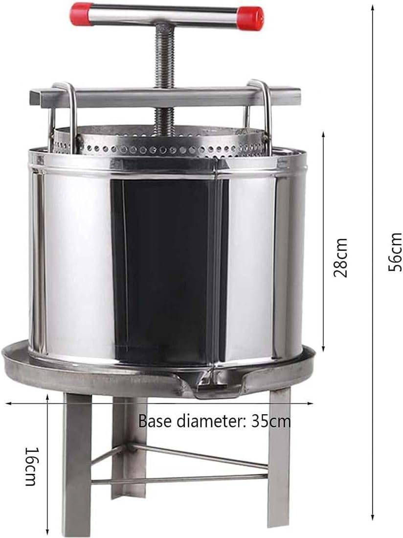 honey press size