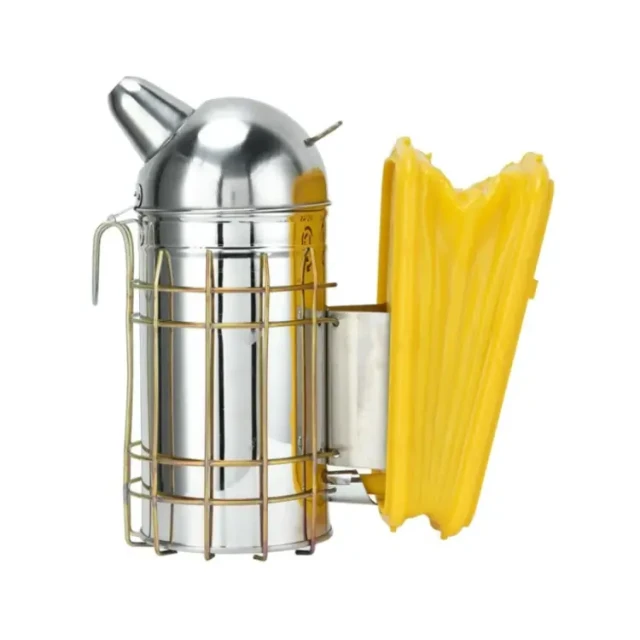 Heavy-Duty Bee Smoker with Durable Plastic Bellows for Beekeeping