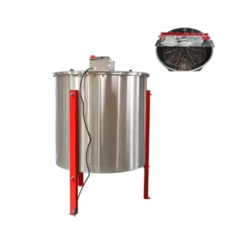 8-Frame Electric Self-Reversing Honey Extractor Spinner for Commercial Honey Extraction Equipment