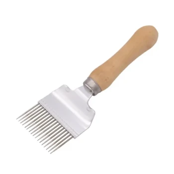 Professional Classic Holzgriff Honig Entdeckelungsgabel