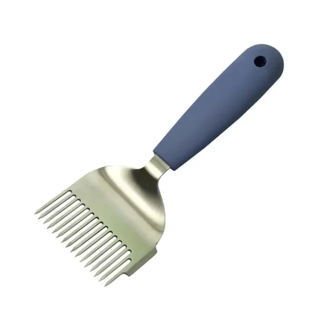 Professionelle Multifunktions-Entdeckelungsgabel mit ergonomischem Gummigriff