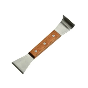 Herramienta profesional de acero inoxidable de doble punta para colmenas de abejas