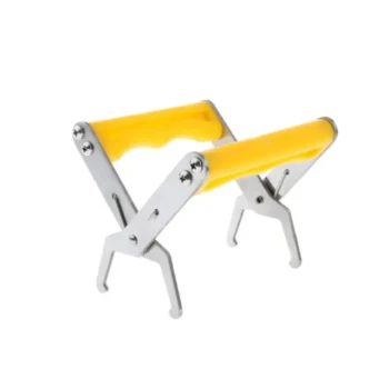 Pegas ergonómicas com estrutura de plástico de alta visibilidade