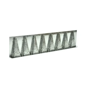Proteção contra roubo de abelhas em aço galvanizado com 8 cones