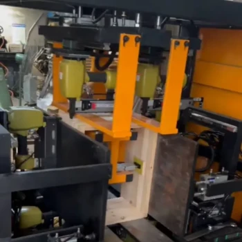 Automatic High-Speed Bee Hive Box Stapling Machine