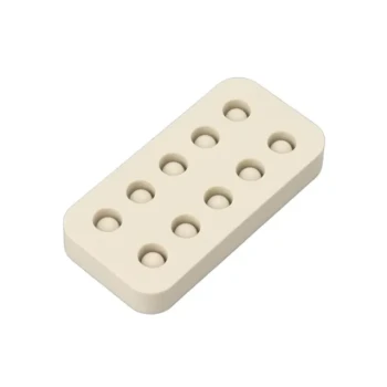 10-Cell Silicone Beeswax Bee Queen Cups Forming Mold