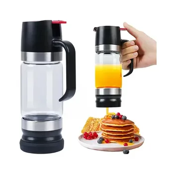 Distributore professionale per miele in vetro borosilicato alto con design a flusso dal basso