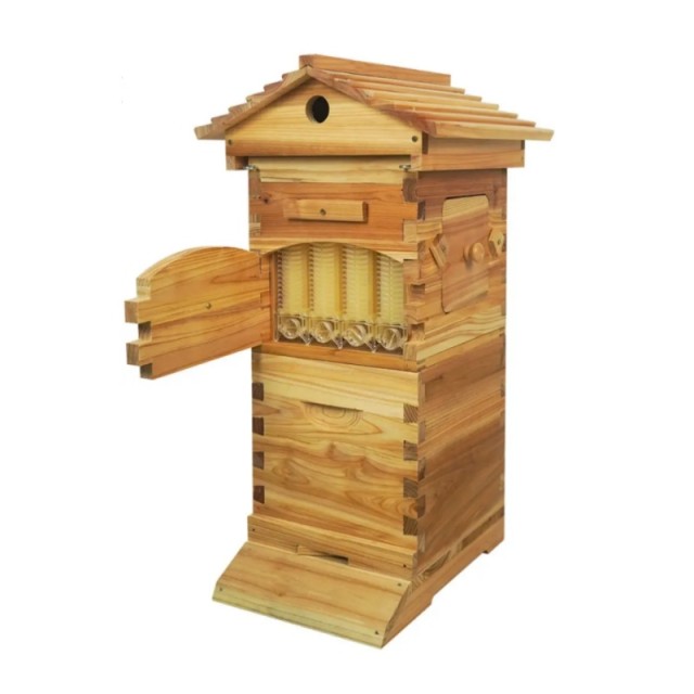 Riduttore Di Ingresso Per Alveare In Acciaio Inox (4 Pezzi) Honey Lake: Antitopi E Regolabile Per Arnie Langstroth 8 O 10 Telai